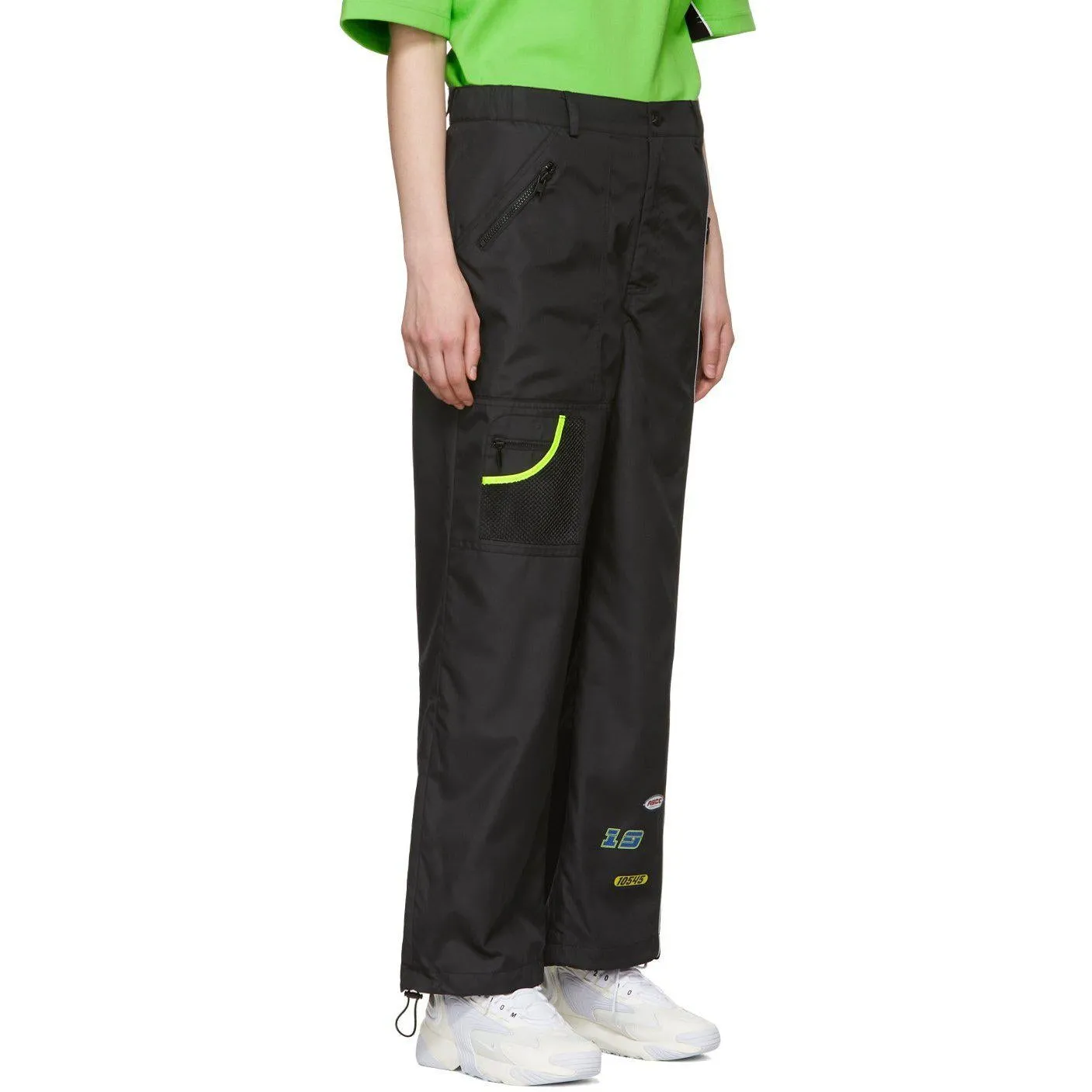 ADER error SSENSE Exclusive Black ASCC Panelled Trousers