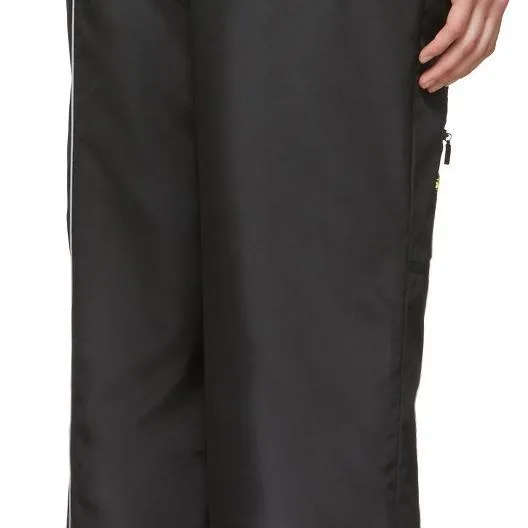 ADER error SSENSE Exclusive Black ASCC Panelled Trousers