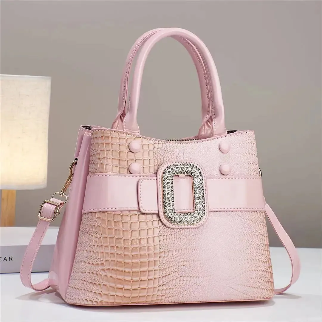 Advanced Crocodile Embossed Women's Crossbody Shoulder Bag