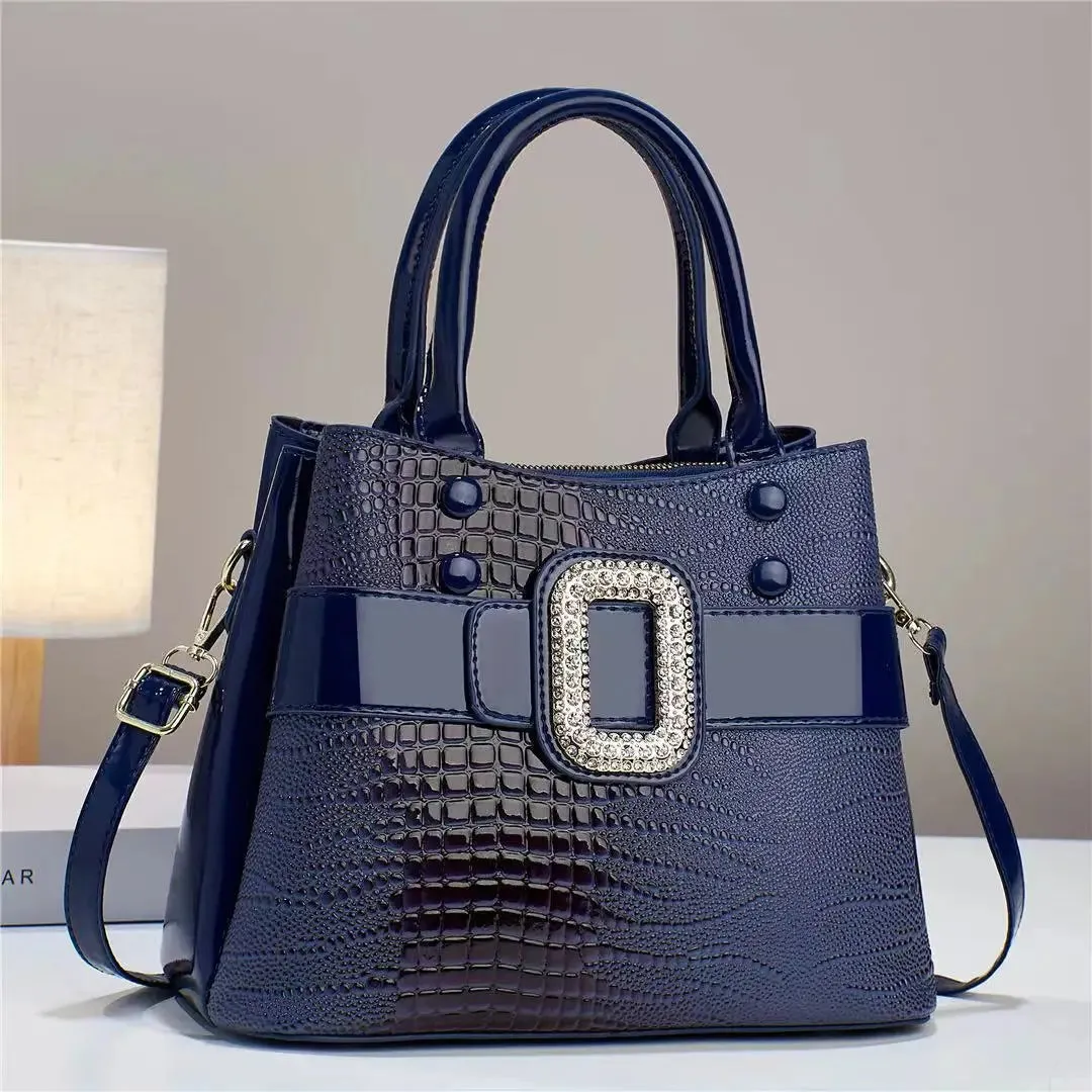 Advanced Crocodile Embossed Women's Crossbody Shoulder Bag