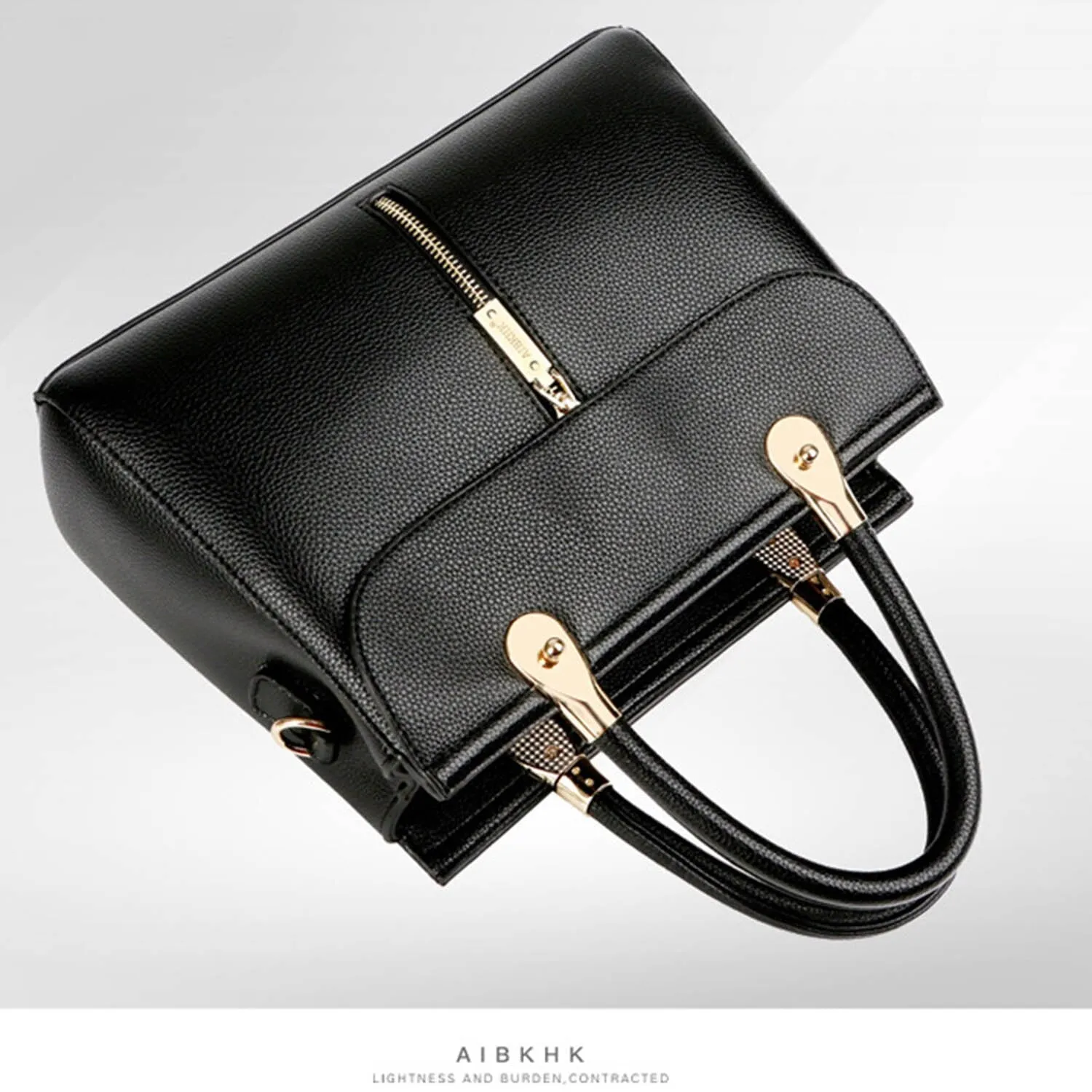 Aibkhk Fashion Women Handbags European Design Split Leather Lady Shoulder Bags Female Girl Brand Luxury Crossbody Bag
