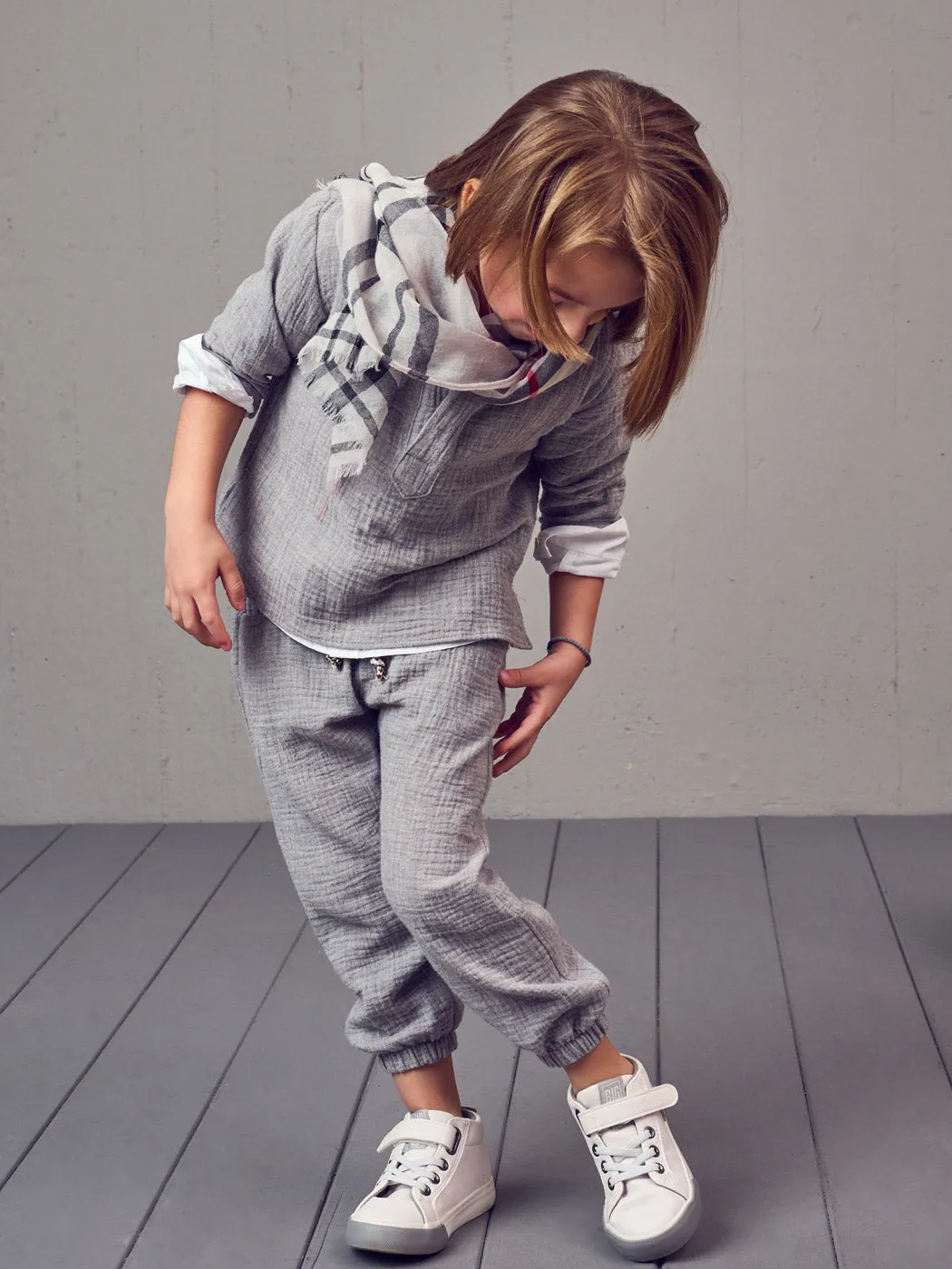 Boy's outfit 4pcs in boho style - ZORZE