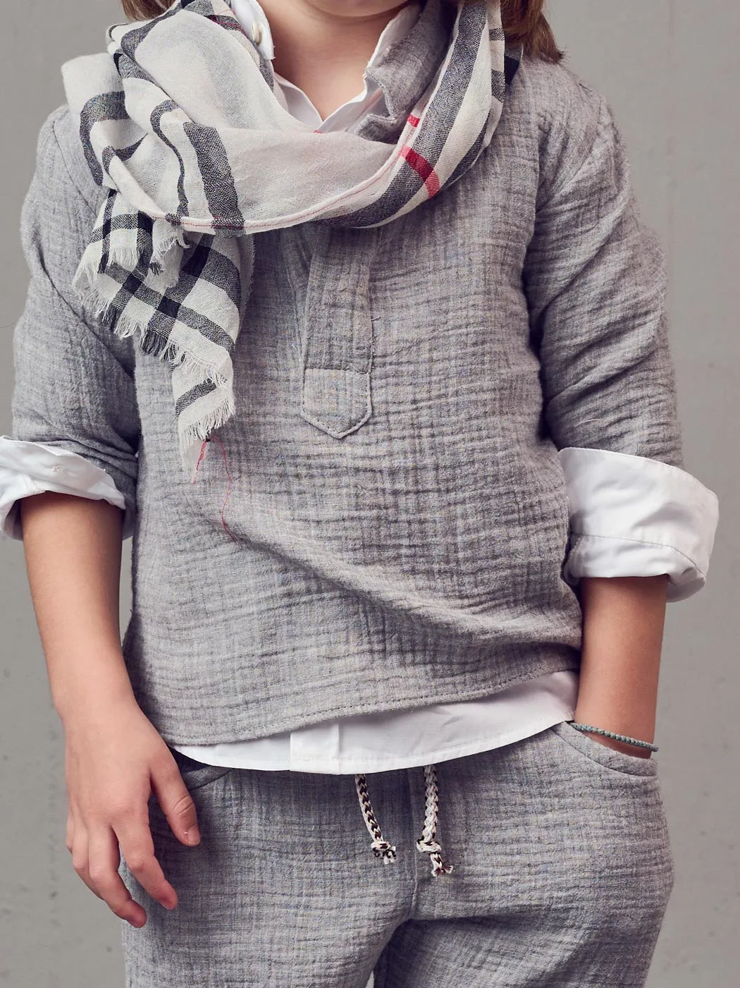 Boy's outfit 4pcs in boho style - ZORZE