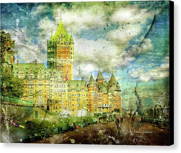 Chateau Frontenac Vieux Quebec #2- Canvas Print
