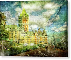 Chateau Frontenac Vieux Quebec #2- Canvas Print
