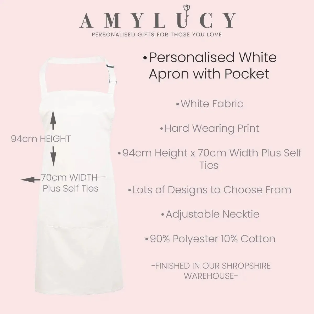 Custom Apron, Your words Apron, Company Apron, Custom Apron, Any Text Apron, Personalised Your Name Apron, Your Logo, Your Chosen Text Apron