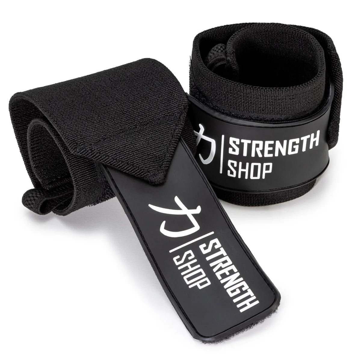 Heavy Black Wrist Wraps, 1 Pair - IPF Approved – 60cm/90cm