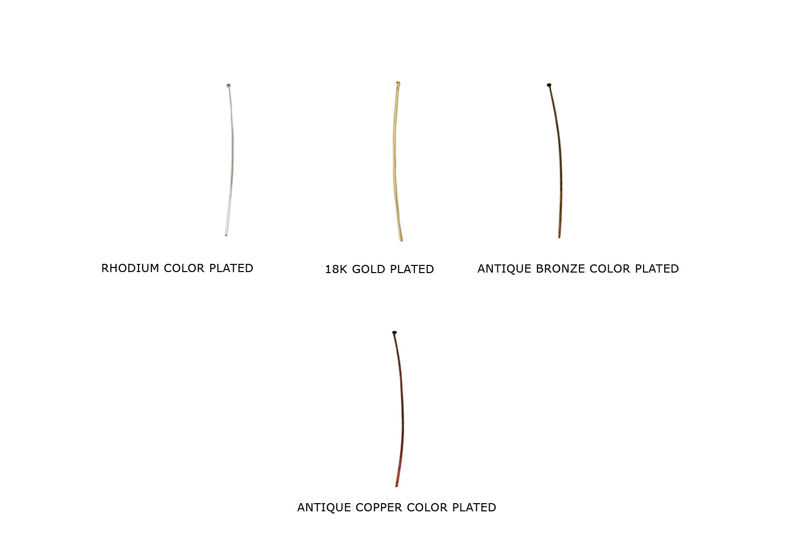 HPQY1050T Thin 2" Head Pin