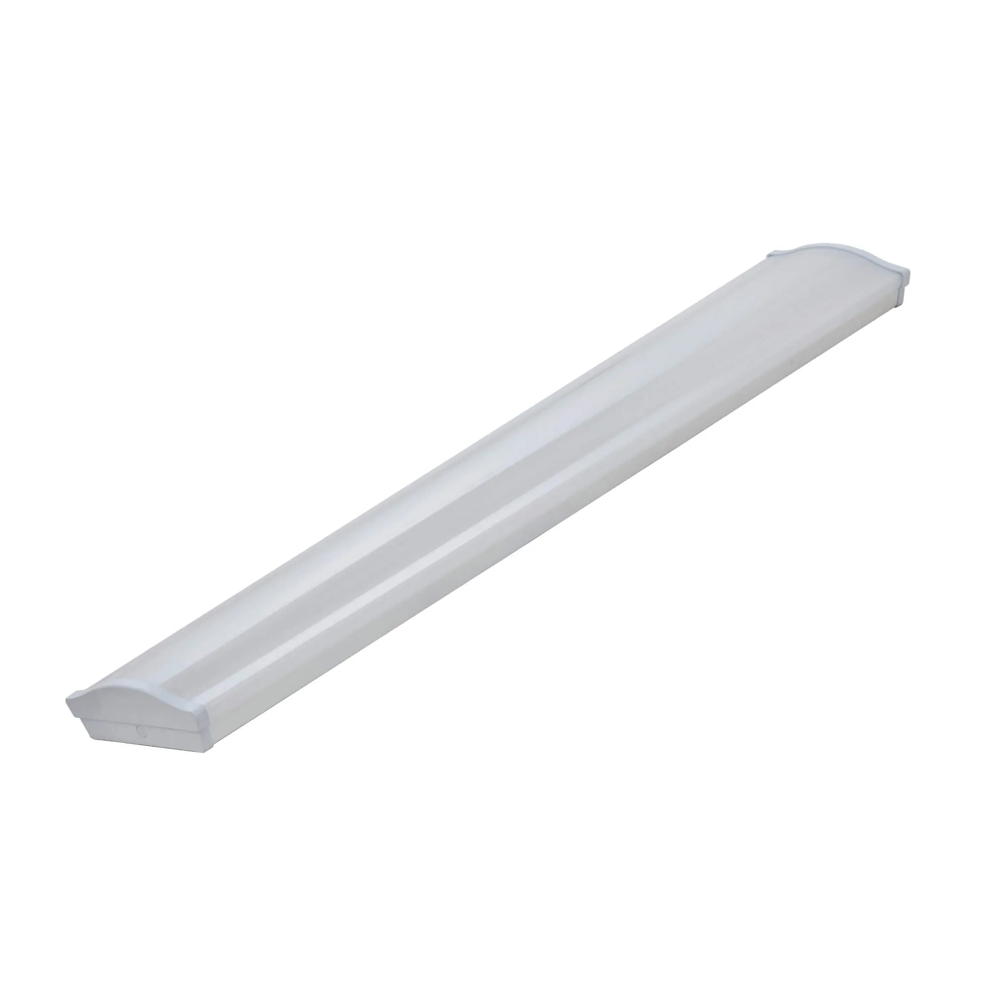 LED wraparound light 2ft 4ft 8ft 2860 to 10400 lumen CCT and watt selectable 120-277V 0-10V dimming Emergency back and sensor control ready