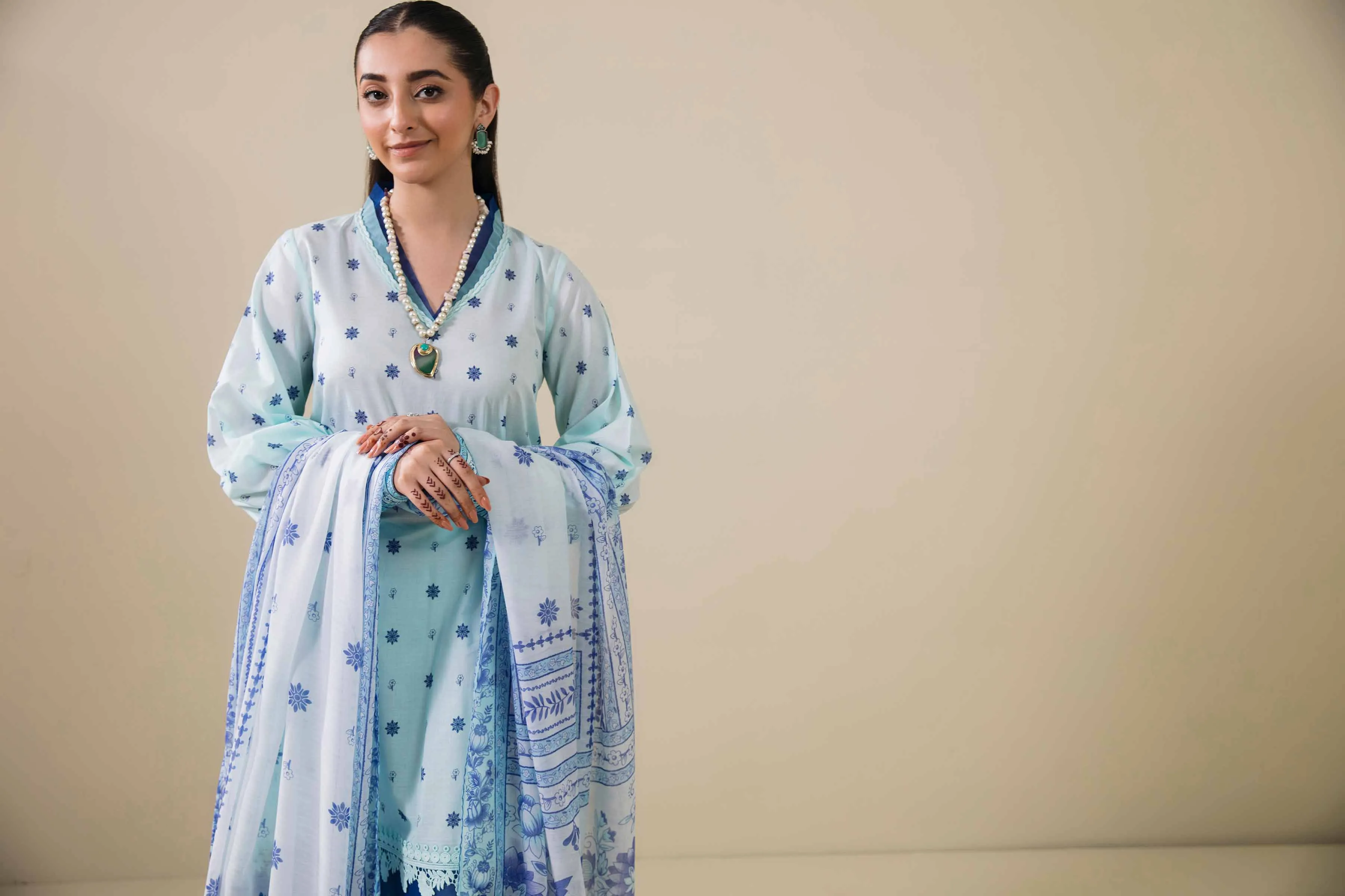 Nishat Linen Spring/Summer Lawn – 3 Piece - Printed Suit - 42401658