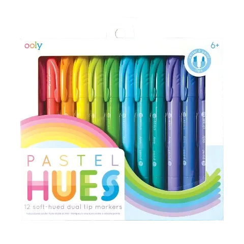 Ooly Pastel Hues Dual Tip Markers