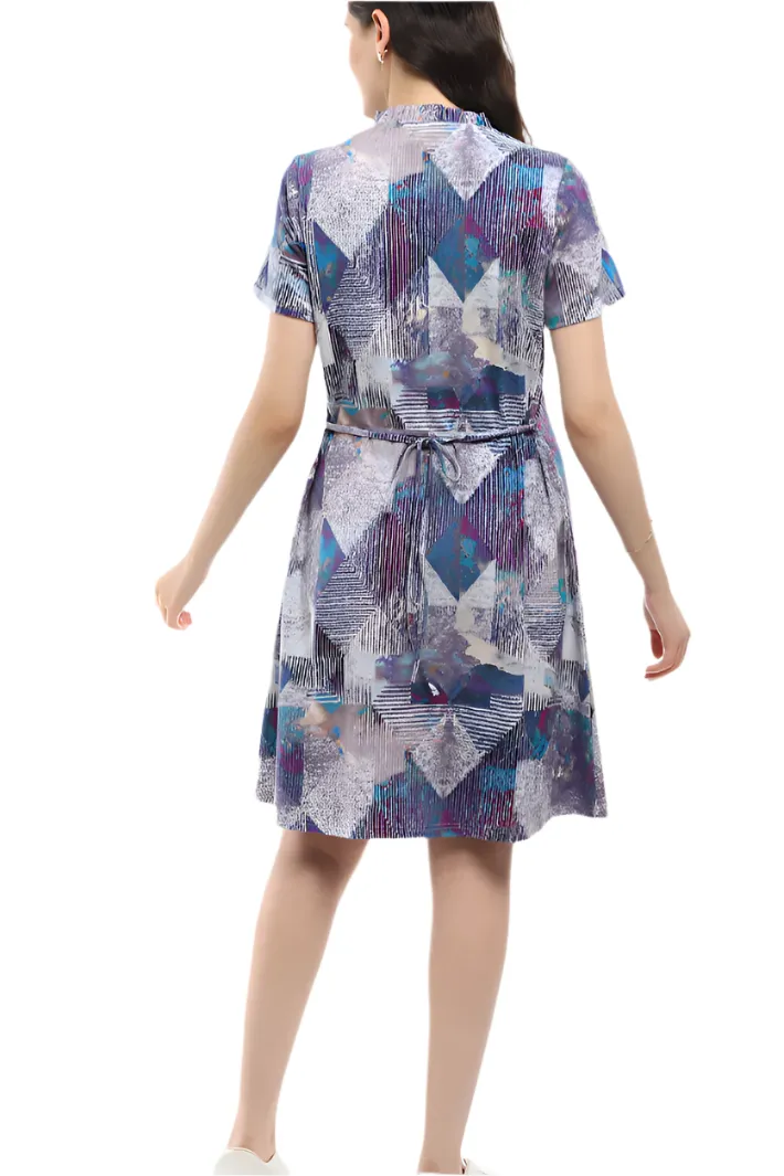 Parsley & Sage Maida Short Sleeve Dress