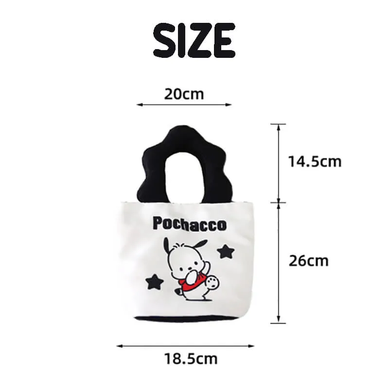 Sanrio Canvas Bag With Soft Cloud Strap