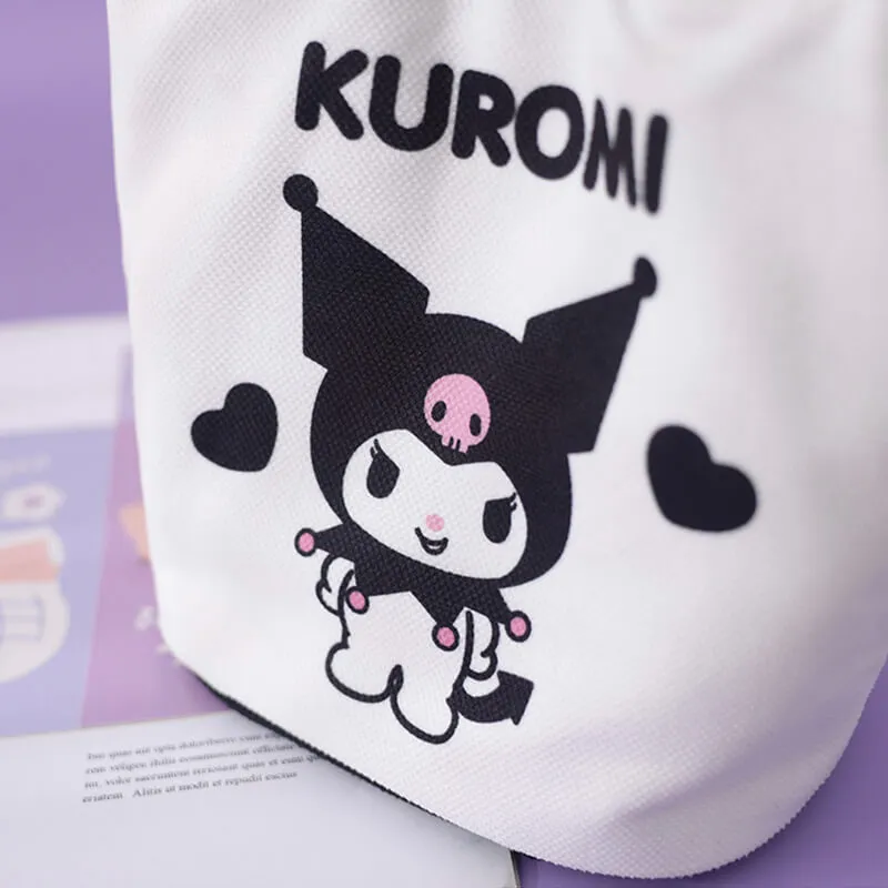 Sanrio Canvas Bag With Soft Cloud Strap