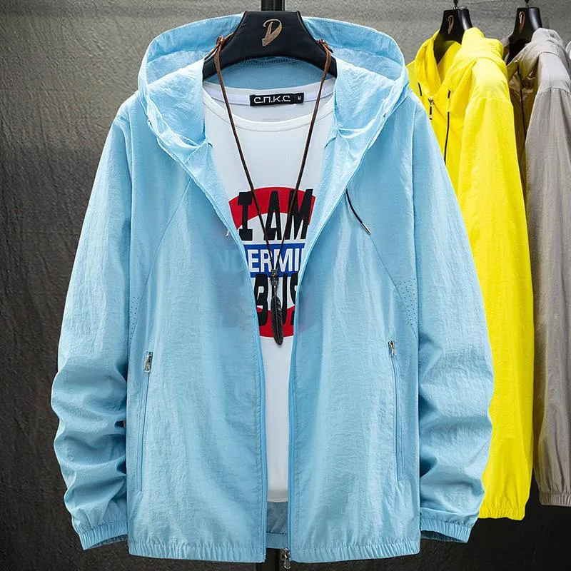 Sunscreen Men Women Thin Breathable UV Outdoor Windbreaker Summer Outerwear