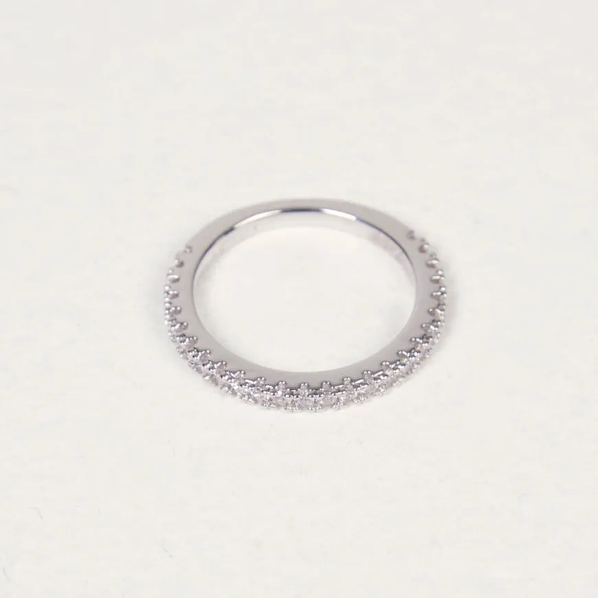 Thin Infinity Ring (Silver)