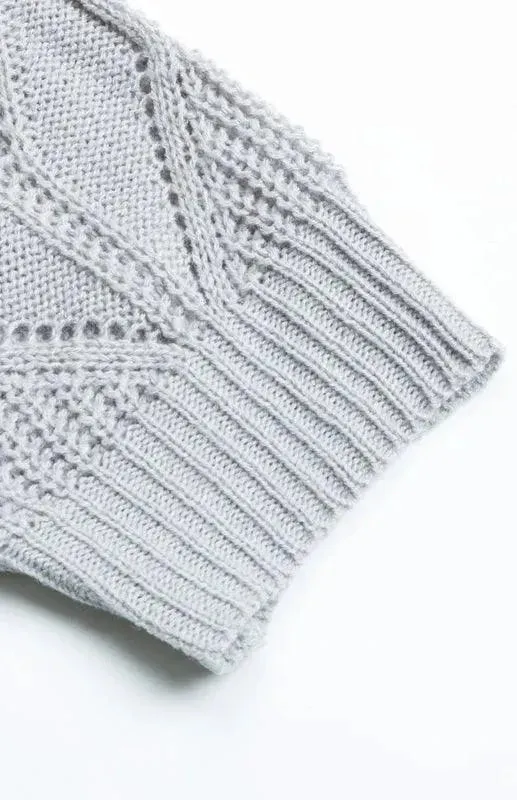 Thin Twist Women Cardigan Sweater
