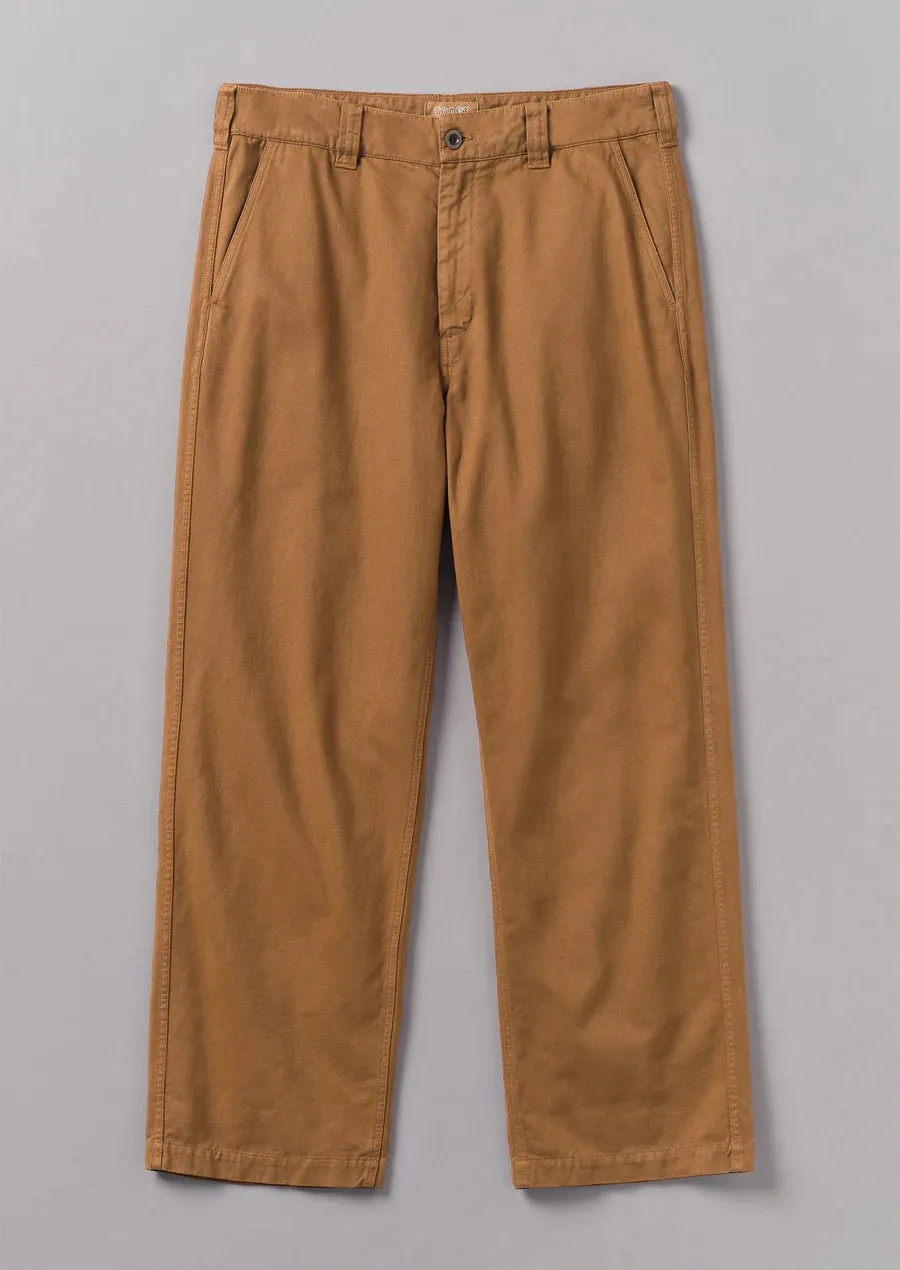 Toast | Rory Garment Dyed Trousers | Sandstone