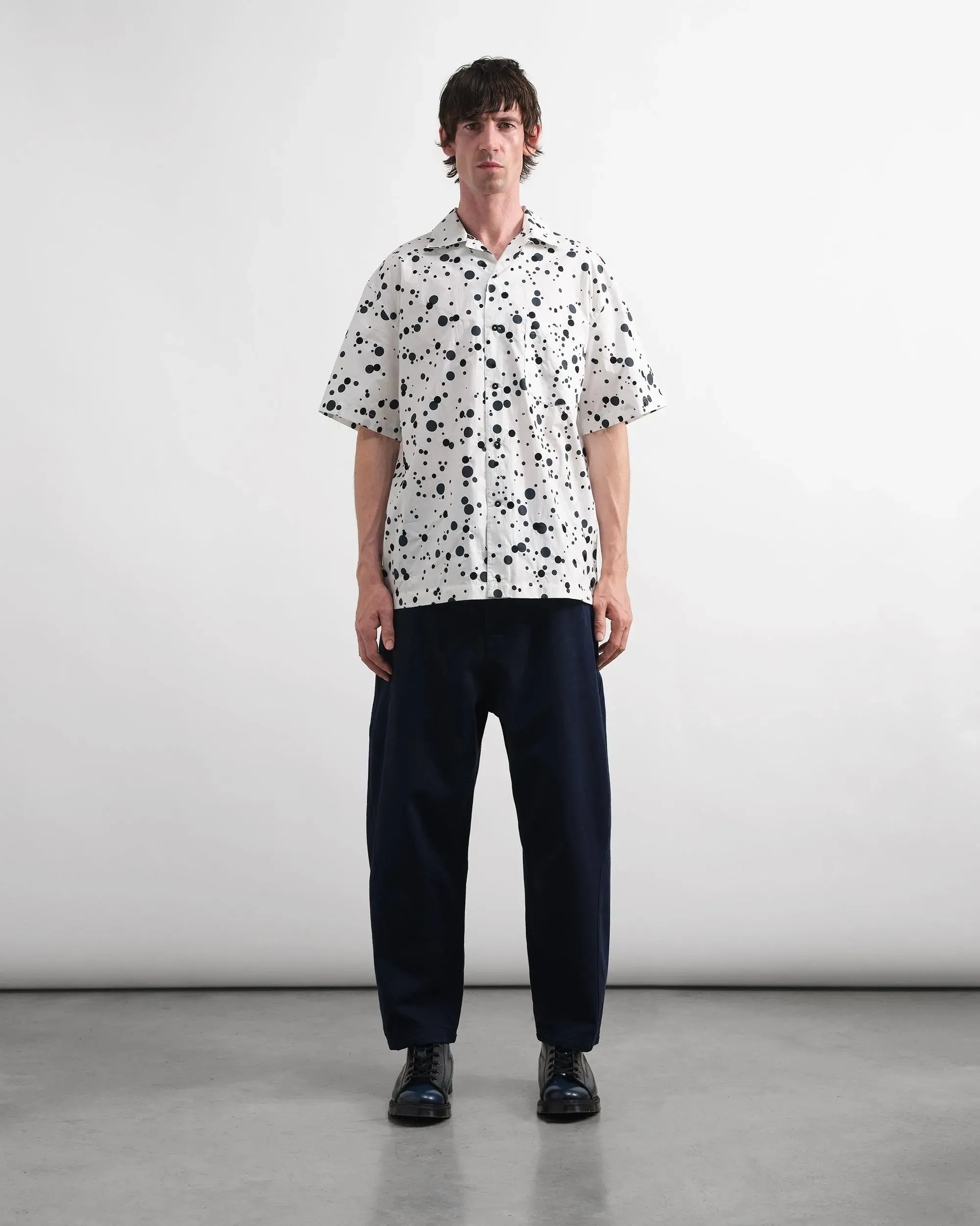Twisted Seam Trouser - Navy