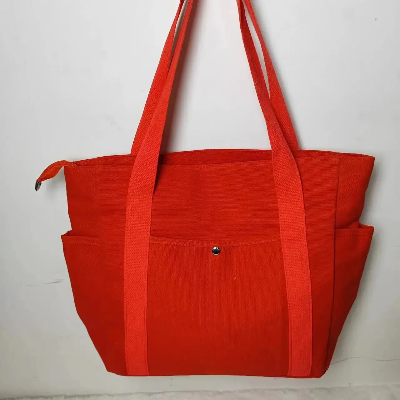 Uakiss Large Capacity Canvas Tote Bags for Work Commuting Carrying Bag College Style Student Outfit Book Shoulder Bag