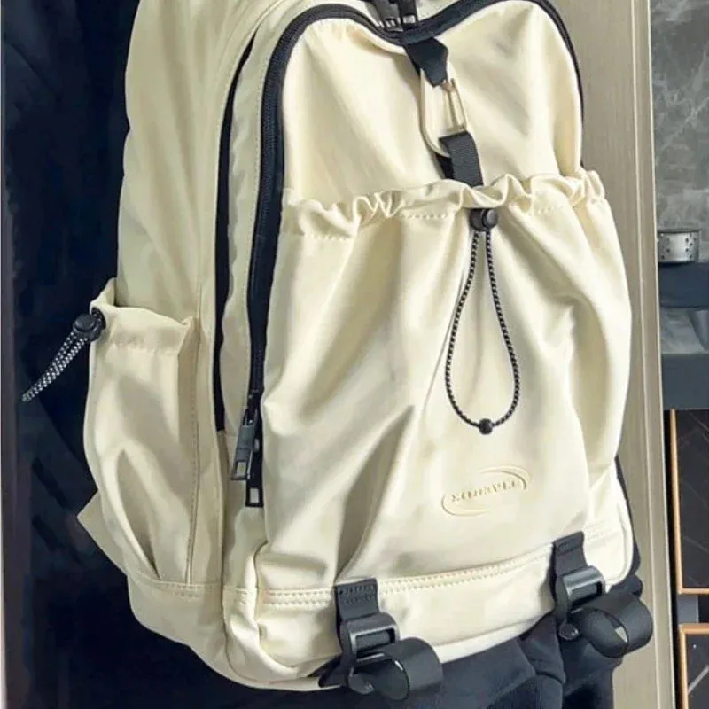 UAKISS  -  Sweet Girls Japanese Ins Casual Trendy Backpacks Korean Chic Women Streetwear Students Rucksacks Preppy High-capacity Schoolbags
