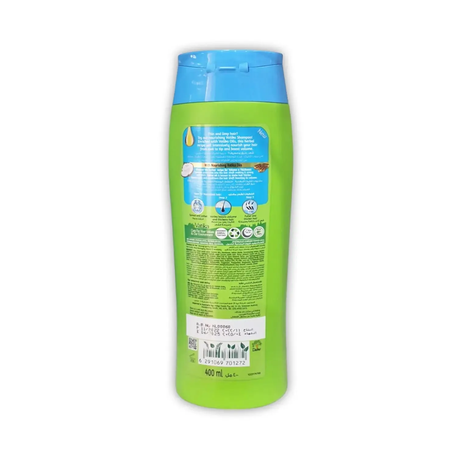 Vatika naturals Volume Thickness Shampoo 400ml