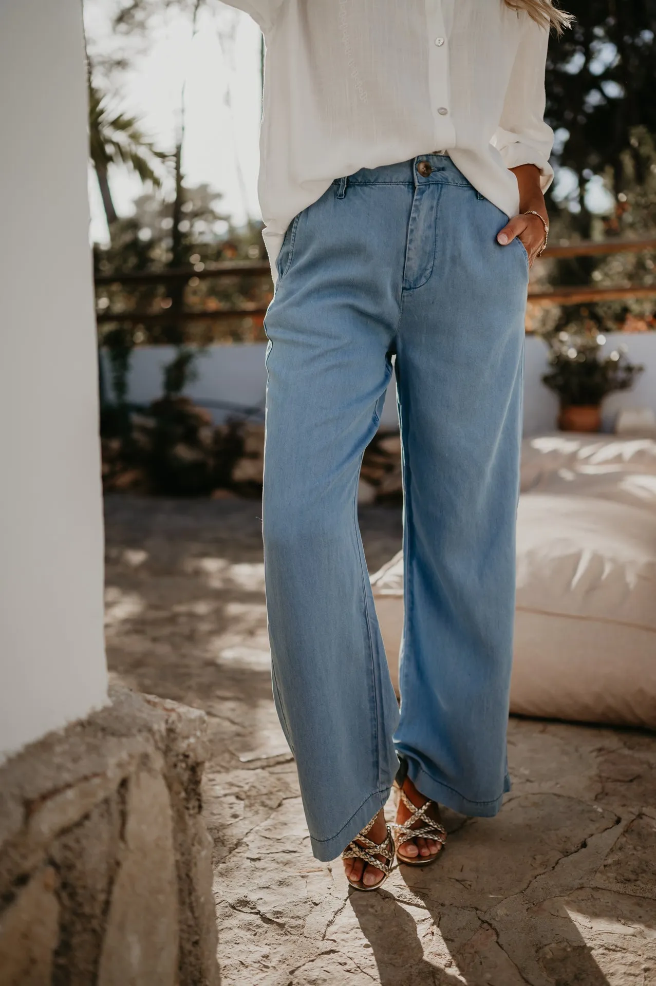 Vuoto trousers I Light Blue