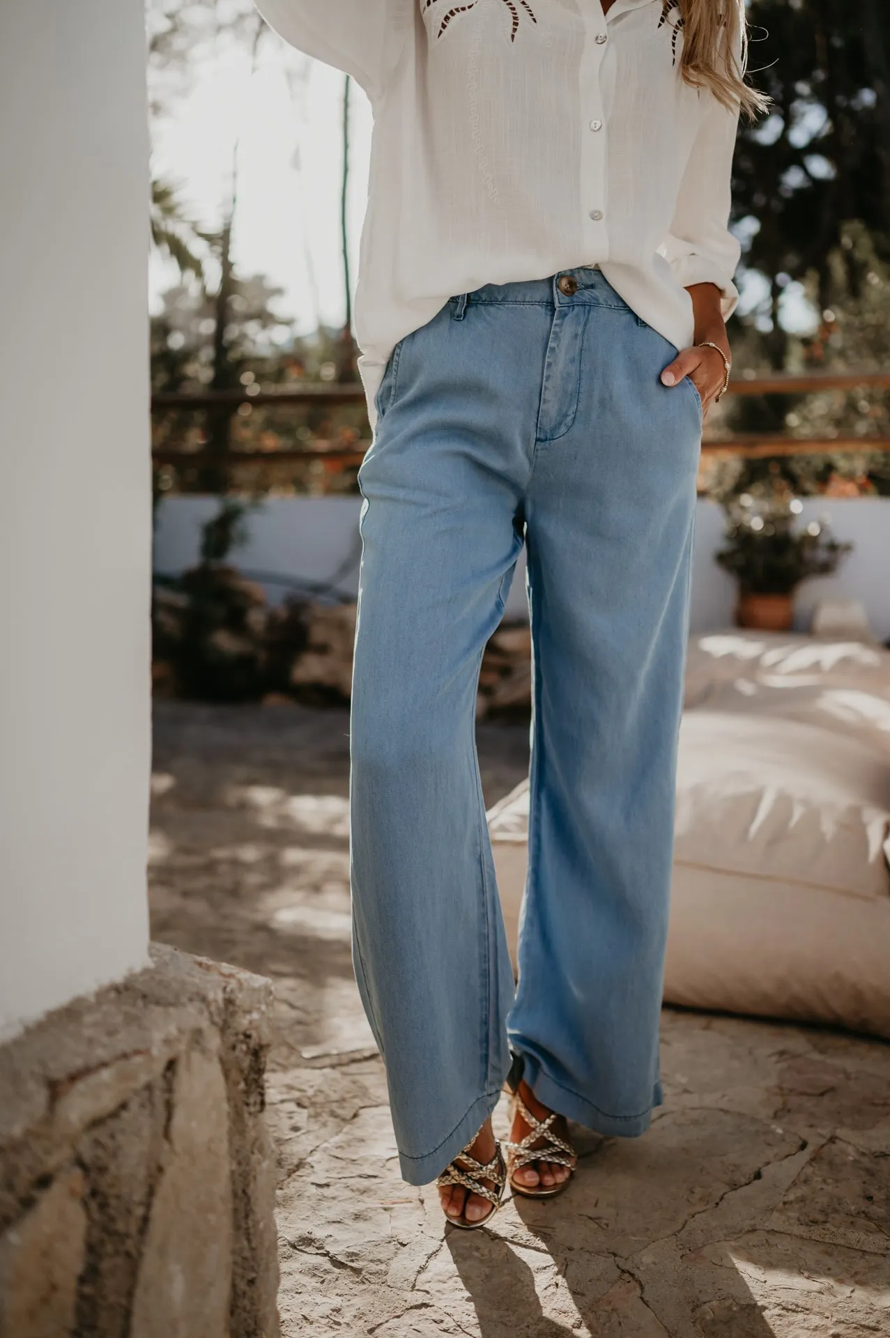 Vuoto trousers I Light Blue