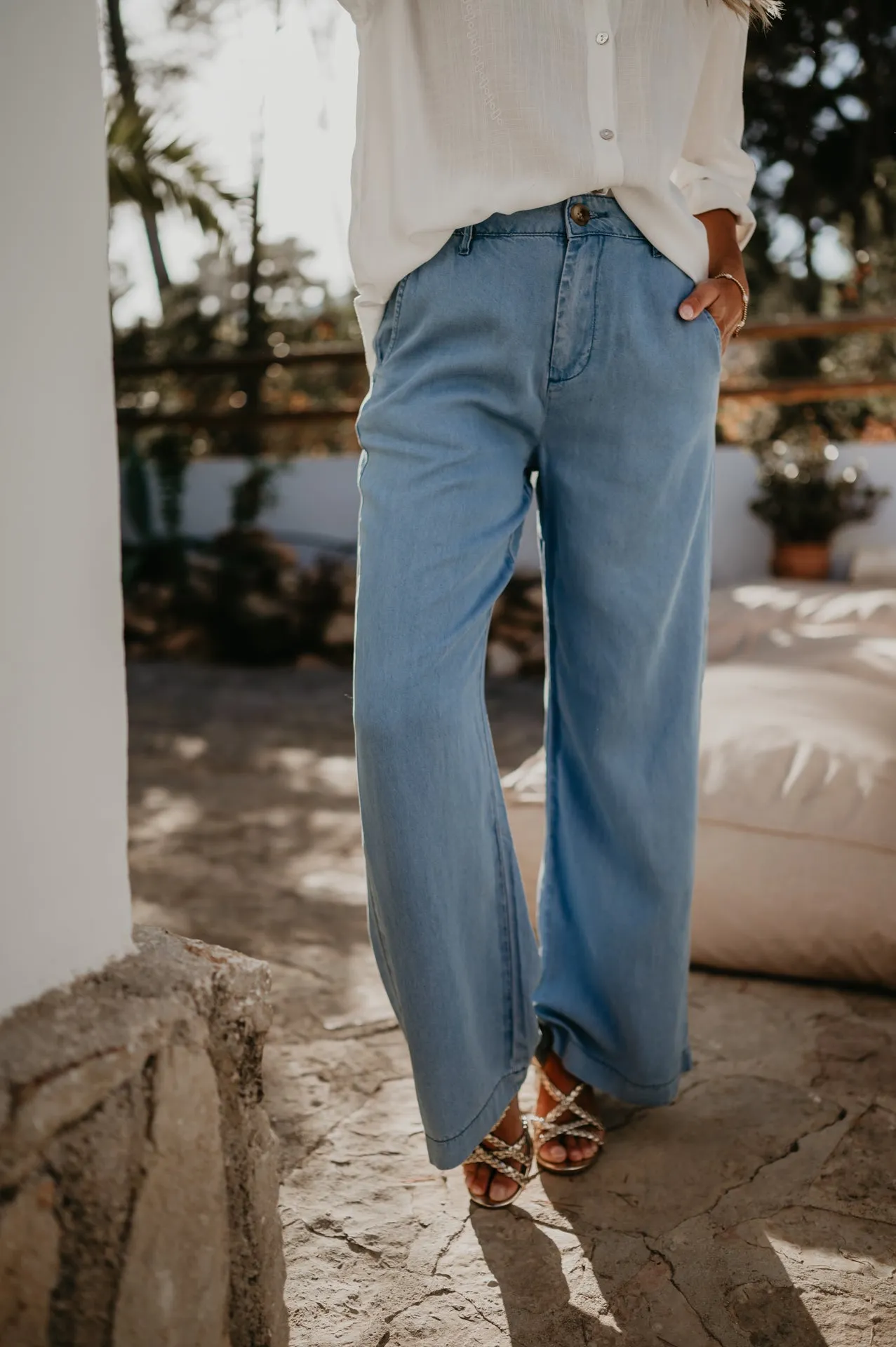 Vuoto trousers I Light Blue