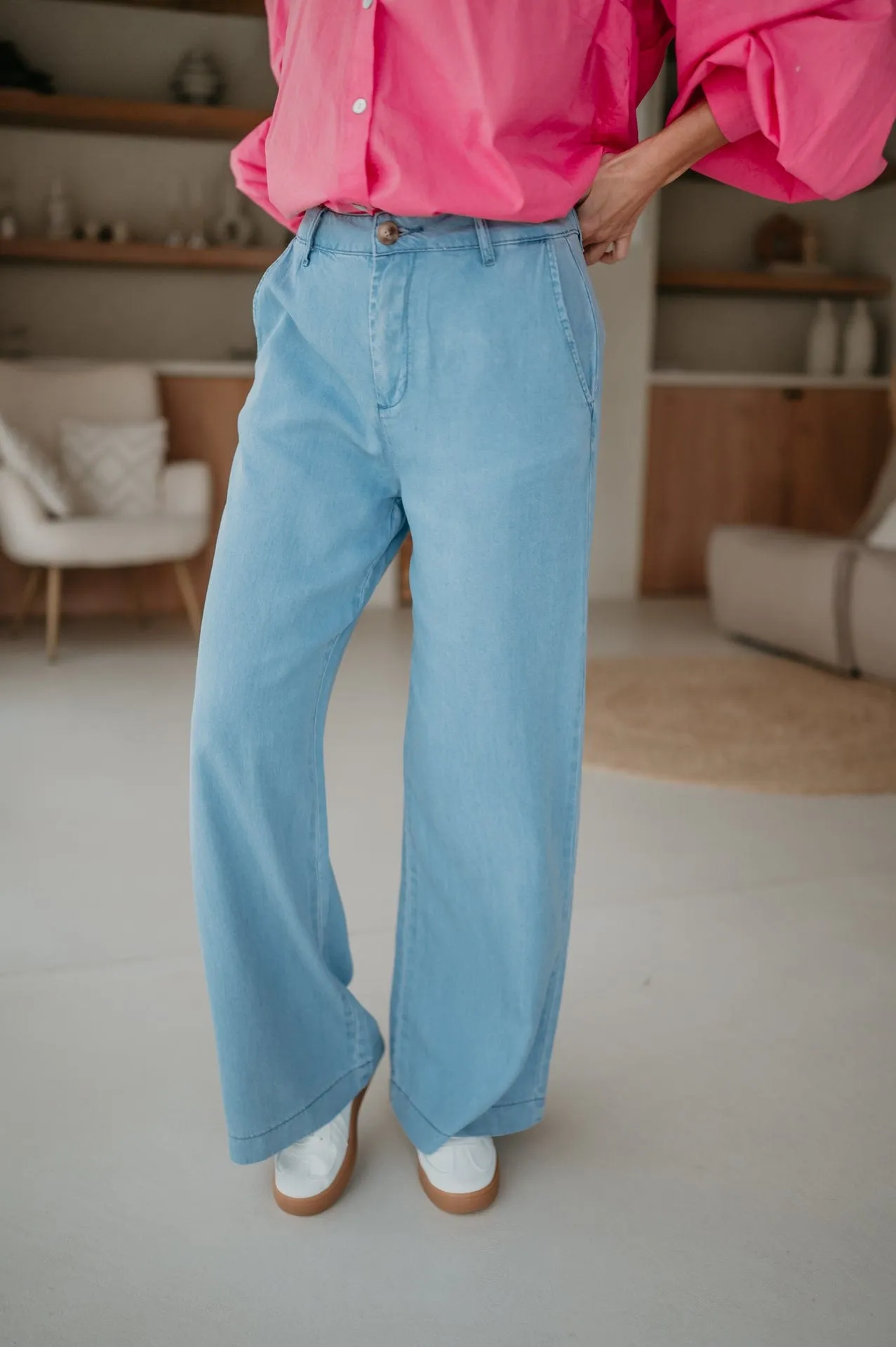 Vuoto trousers I Light Blue