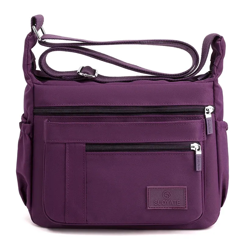 Waterproof Crossbody Shoulder Bag for Women - Ladies Messenger Handbag