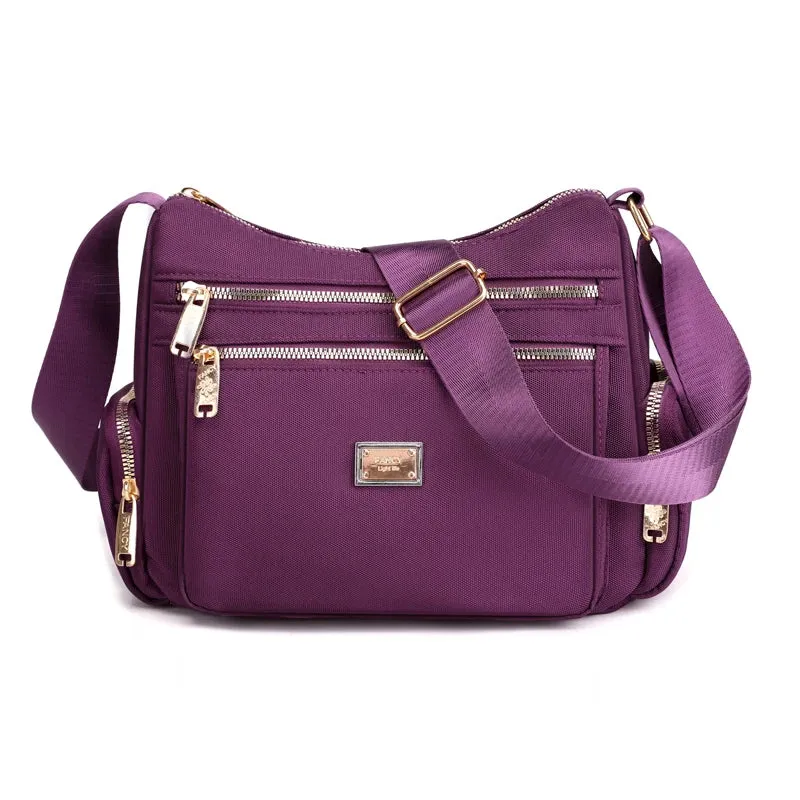 Waterproof Crossbody Shoulder Bag for Women - Ladies Messenger Handbag