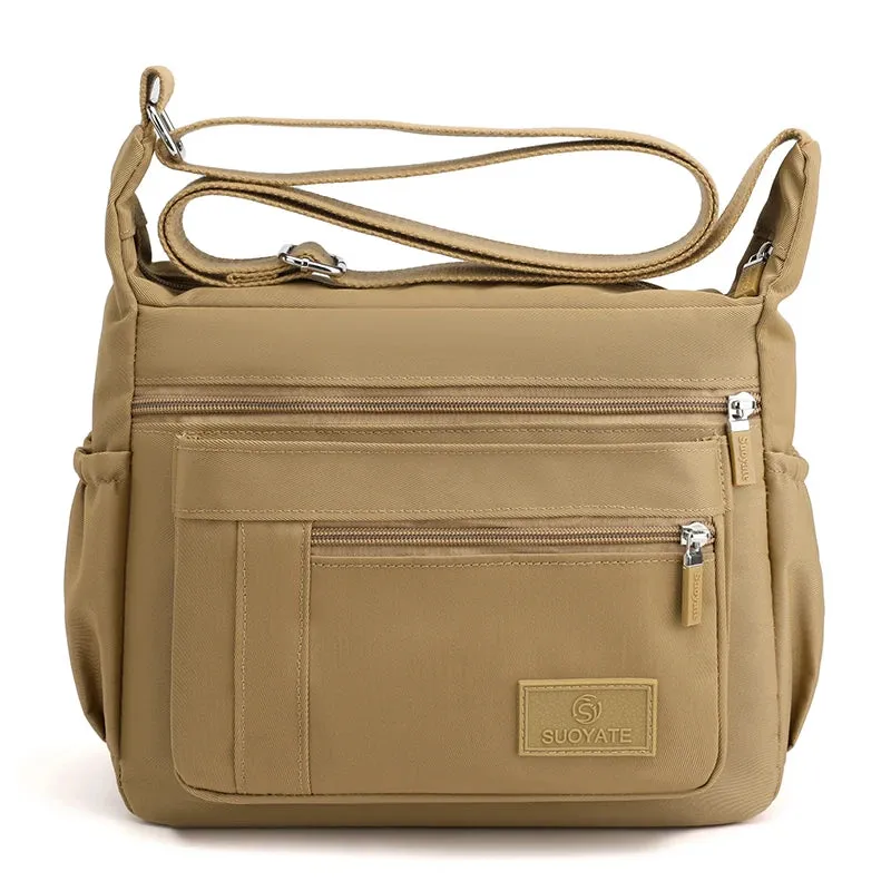 Waterproof Crossbody Shoulder Bag for Women - Ladies Messenger Handbag