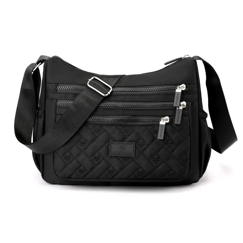 Waterproof Crossbody Shoulder Bag for Women - Ladies Messenger Handbag