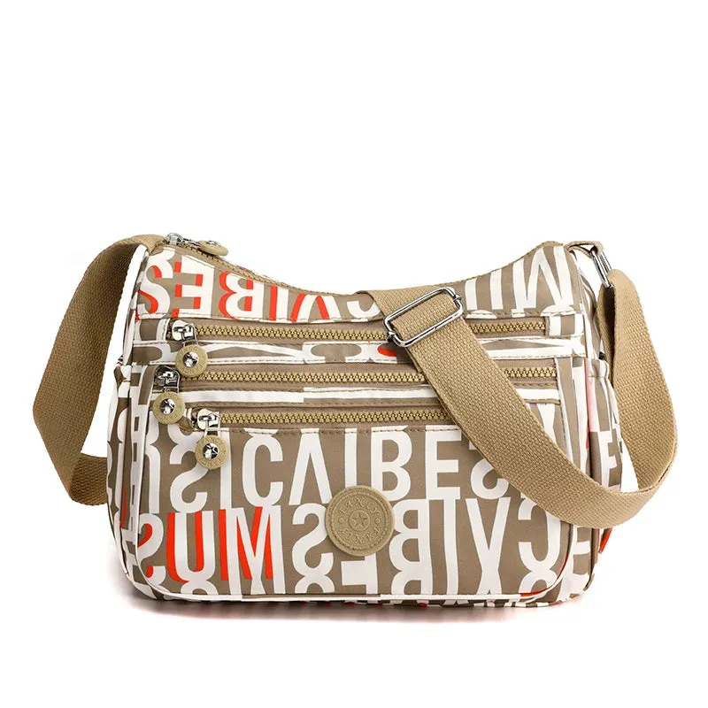 Waterproof Crossbody Shoulder Bag for Women - Ladies Messenger Handbag