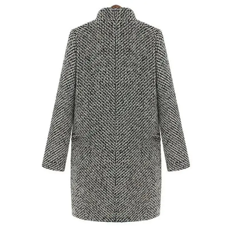 Women - Long Jacket - Soft Fabric - Stylish Outerwear