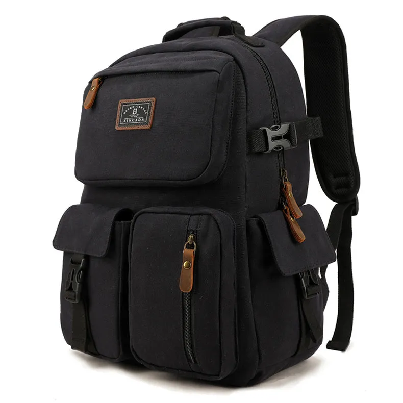 Womens Canvas Travel Backpack Rucksacks Stylish Backpacks For Women